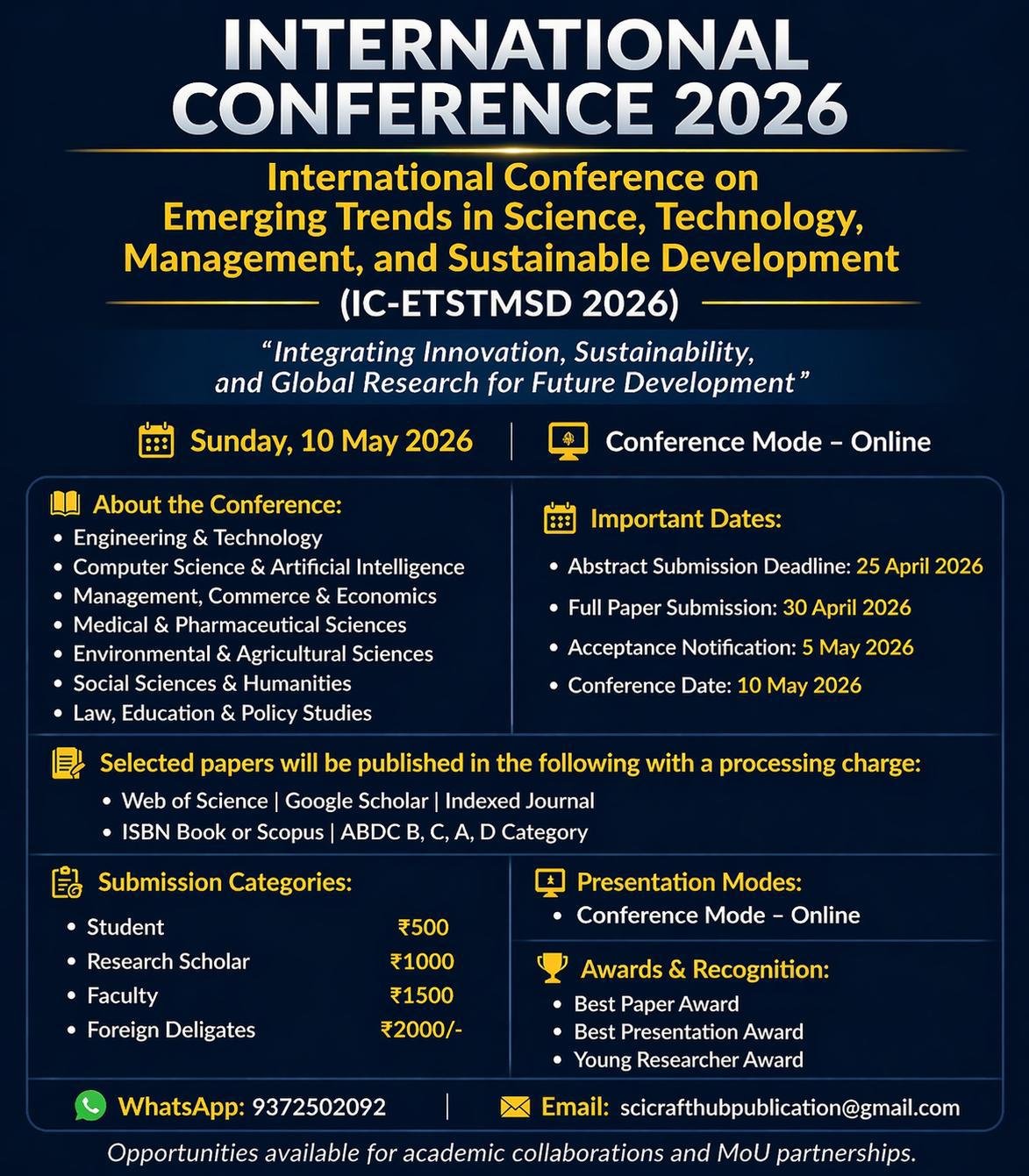 Conference Poster