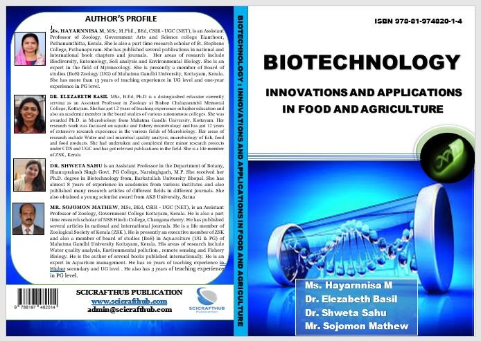 BIOTECHNOLOGY INNOVATIONS AND APPLICATIONS IN FOOD AND AGRICULTURE