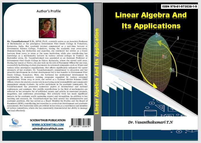 LINEAR ALRGEBRA AND ITS APPLICATION