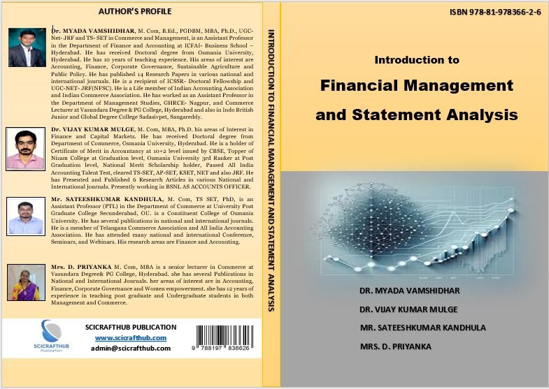 INTRODUCTION TO FINANCIAL MANAGEMENT AND STATEMENT ANALYSIS