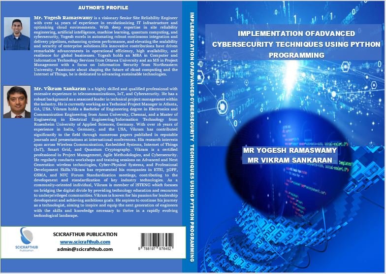 IMPLEMENTATION OF ADVANCED CYBERSECURITY TECHNIQUES USING PYTHON PROGRAMMING
