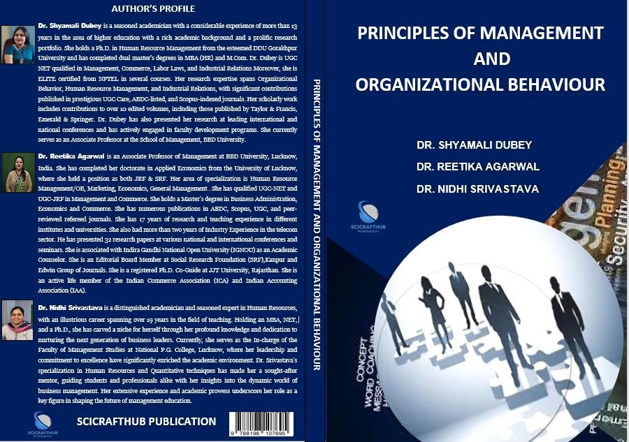PRINCIPLES OF MANAGEMENT AND ORGANIZATIONAL BEHAVIOUR