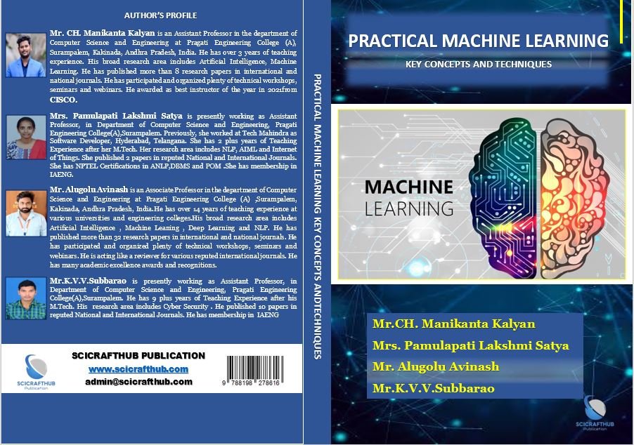 PRACTICAL MACHINE LEARNING KEY CONCEPTS AND TECHNIQUES