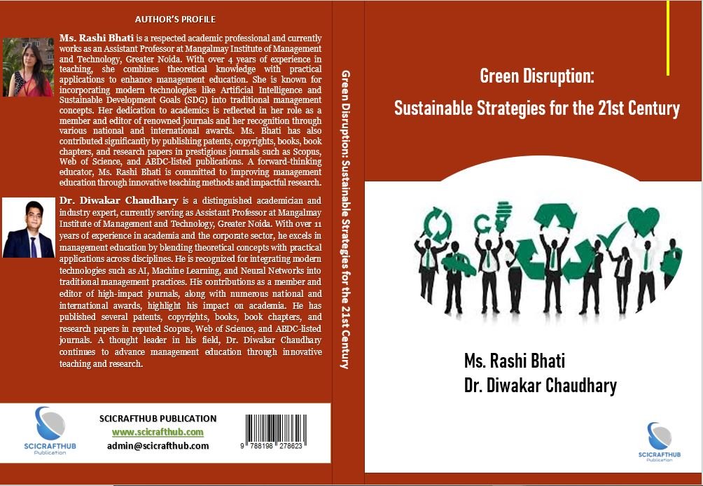 GREEN DISRUPTION : SUSTAINABLE STRATEGIES FOR THE 21ST CENTURY