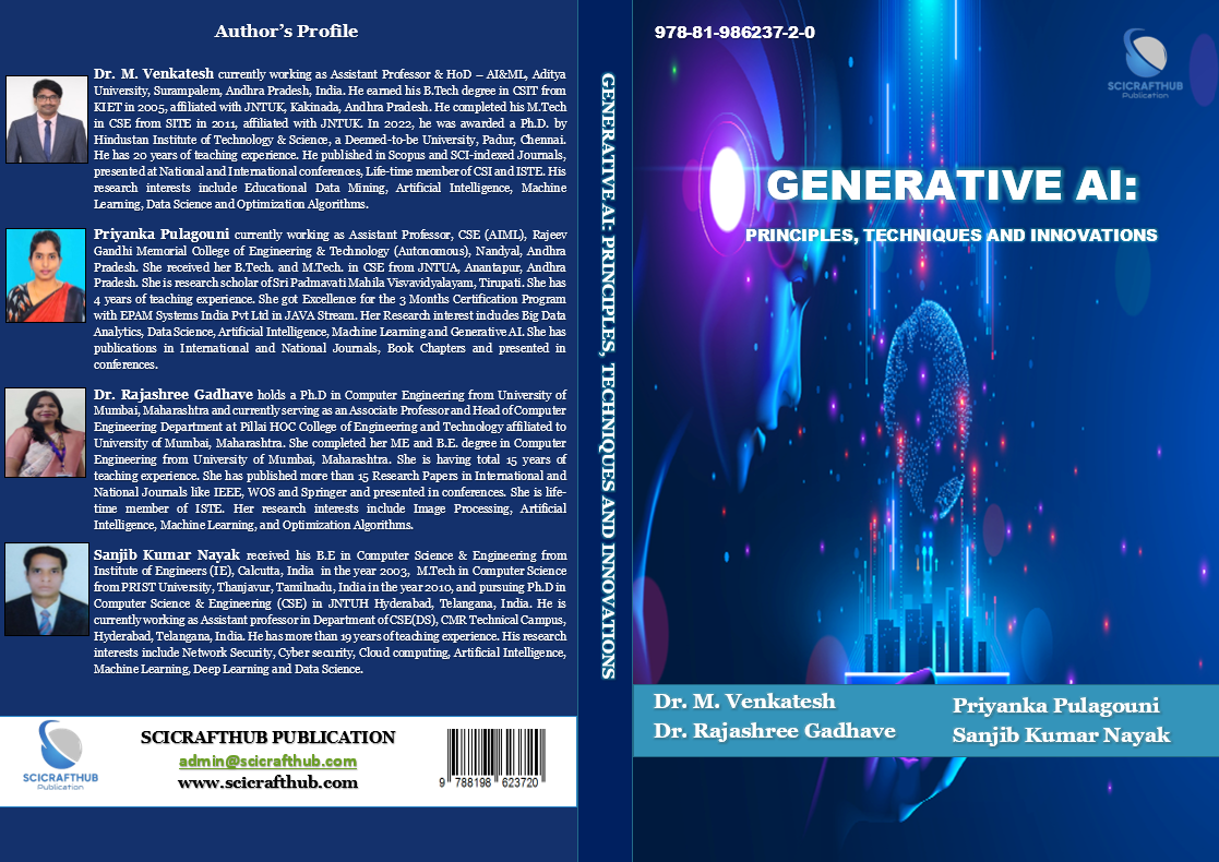 GENERATIVE AI: PRINCIPLES, TECHNIQUES AND INNOVATIONS