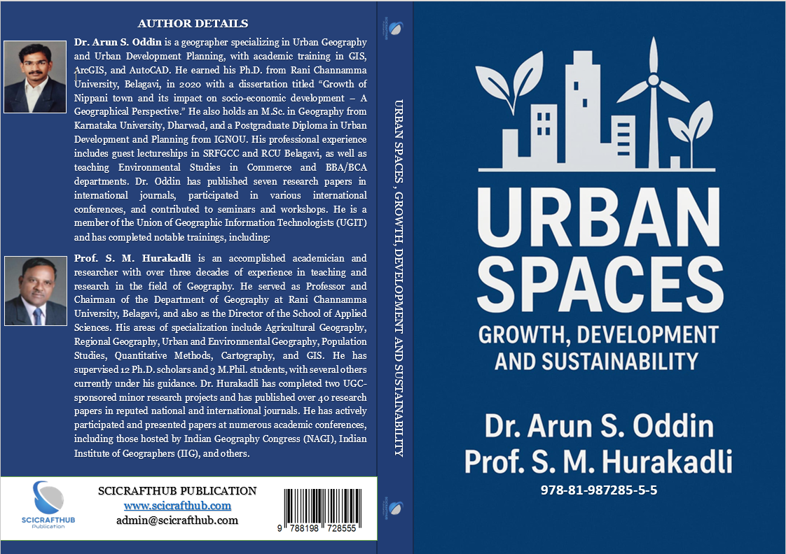 URBAN SPACES, GROWTH, DEVELOPMENT AND SUSTAINABILITY