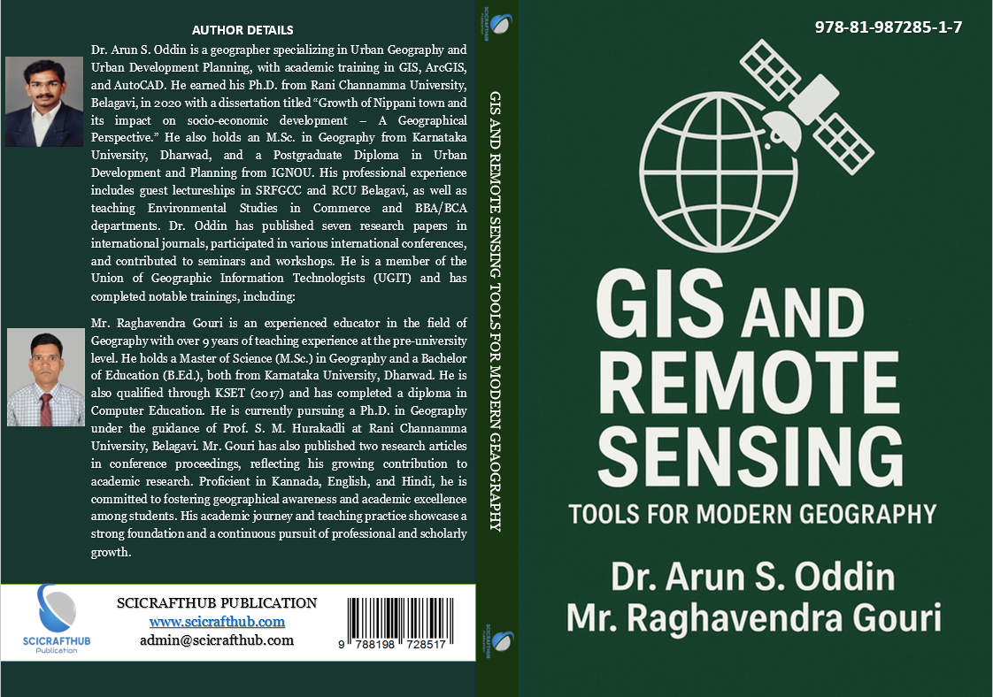 GIS AND REMOTE SENSING TOOLS FOR MODERN GEAOGRAPHY