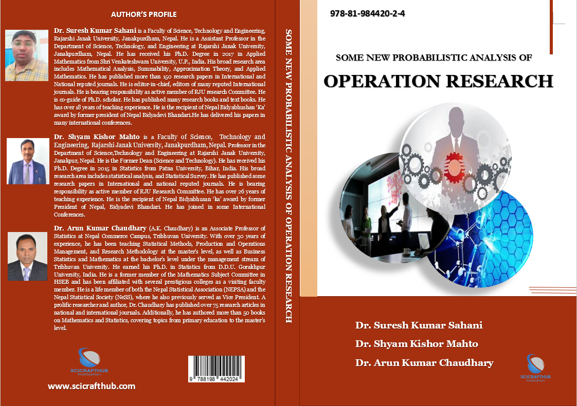 SOME NEW PROBABILISTIC ANALYSIS OF OPERATION RESEARCH