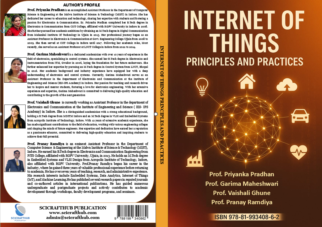 INTERNET OF THINGS PRINCIPLES AND PRACTICES