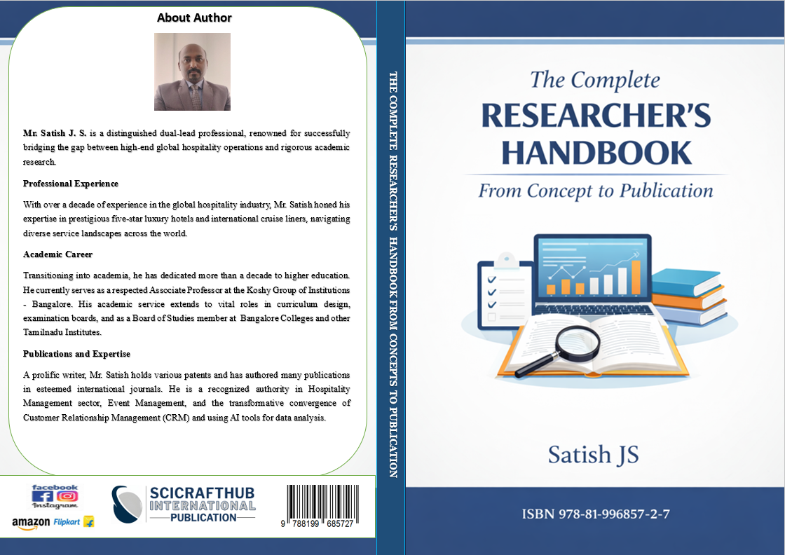 THE COMPLETE RESEARCHER’S HANDBOOK FROM CONCEPTS TO PUBLICATION