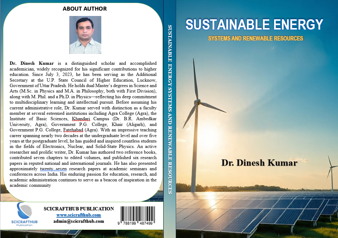 SUSTAINABLE ENERGY SYSTEMS AND RENEWABLE RESOURCES 