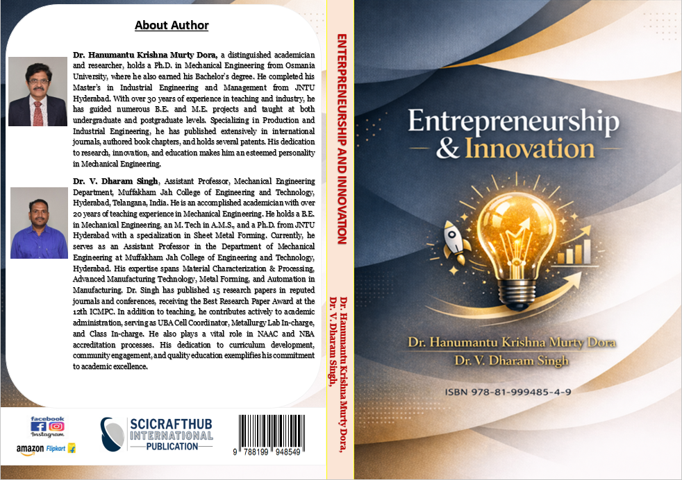  ENTERPRENEURSHIP AND INNOVATION