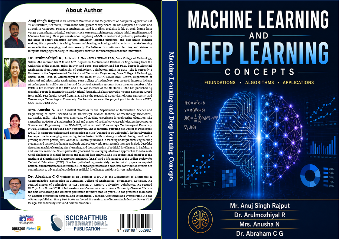 Machine Learning and Deep learning Concepts