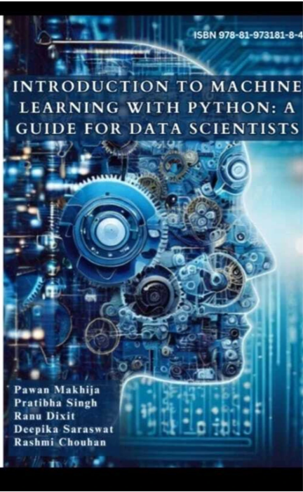 INTRODUCTION TO MACHINE LEARNING WITH PYTHON: A GUIDE FOR DATA SCIENTIST 